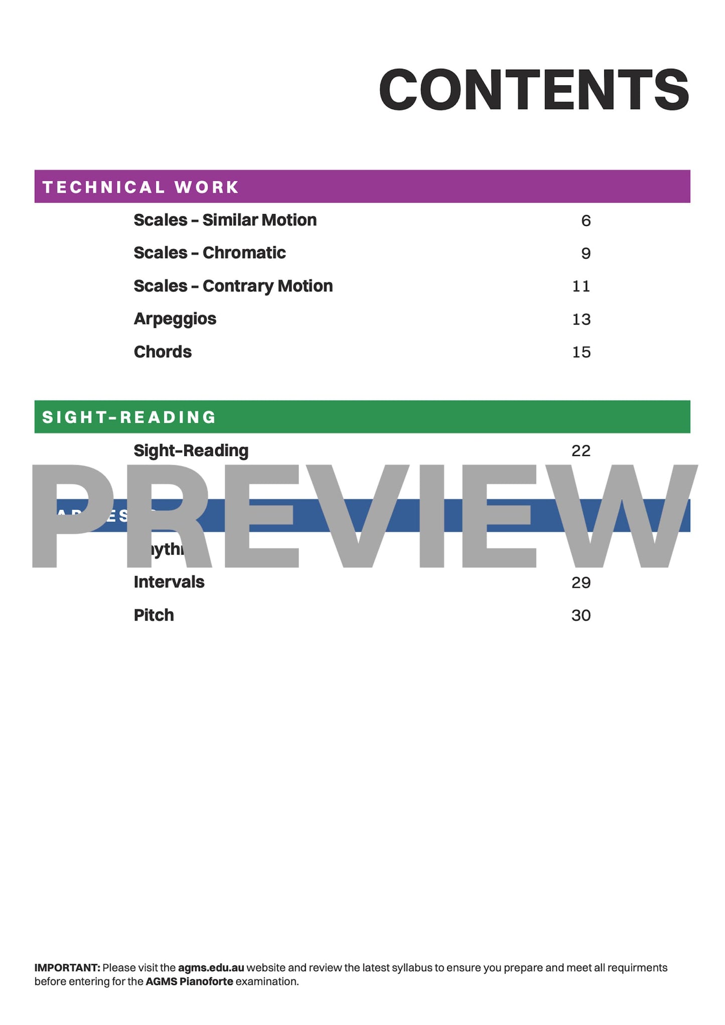 Pianoforte Mastery Series 1 – Fourth Grade: Technical, Ear & Sight-Reading Workbook
