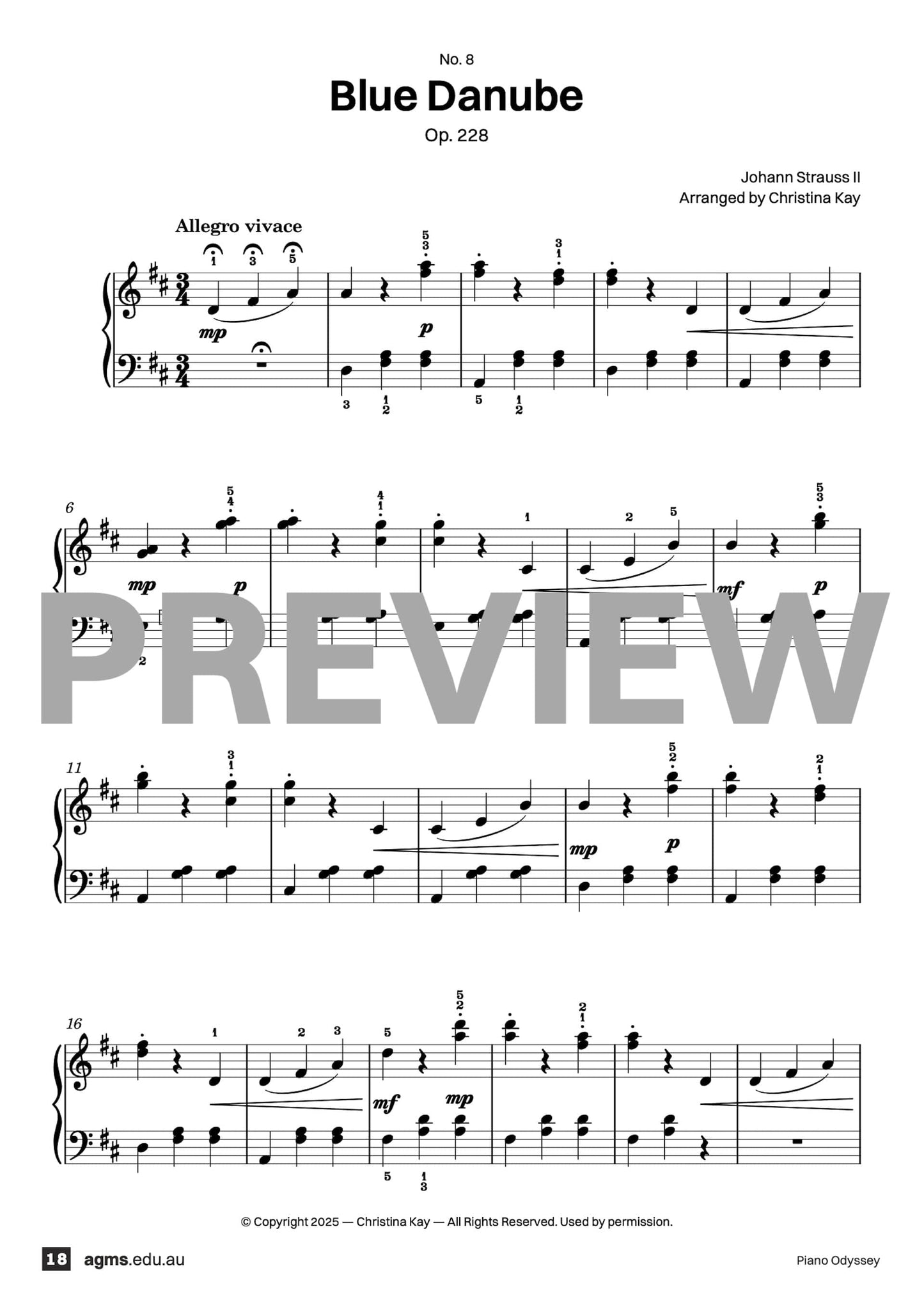 Piano Odyssey Series 1: Fourth Grade