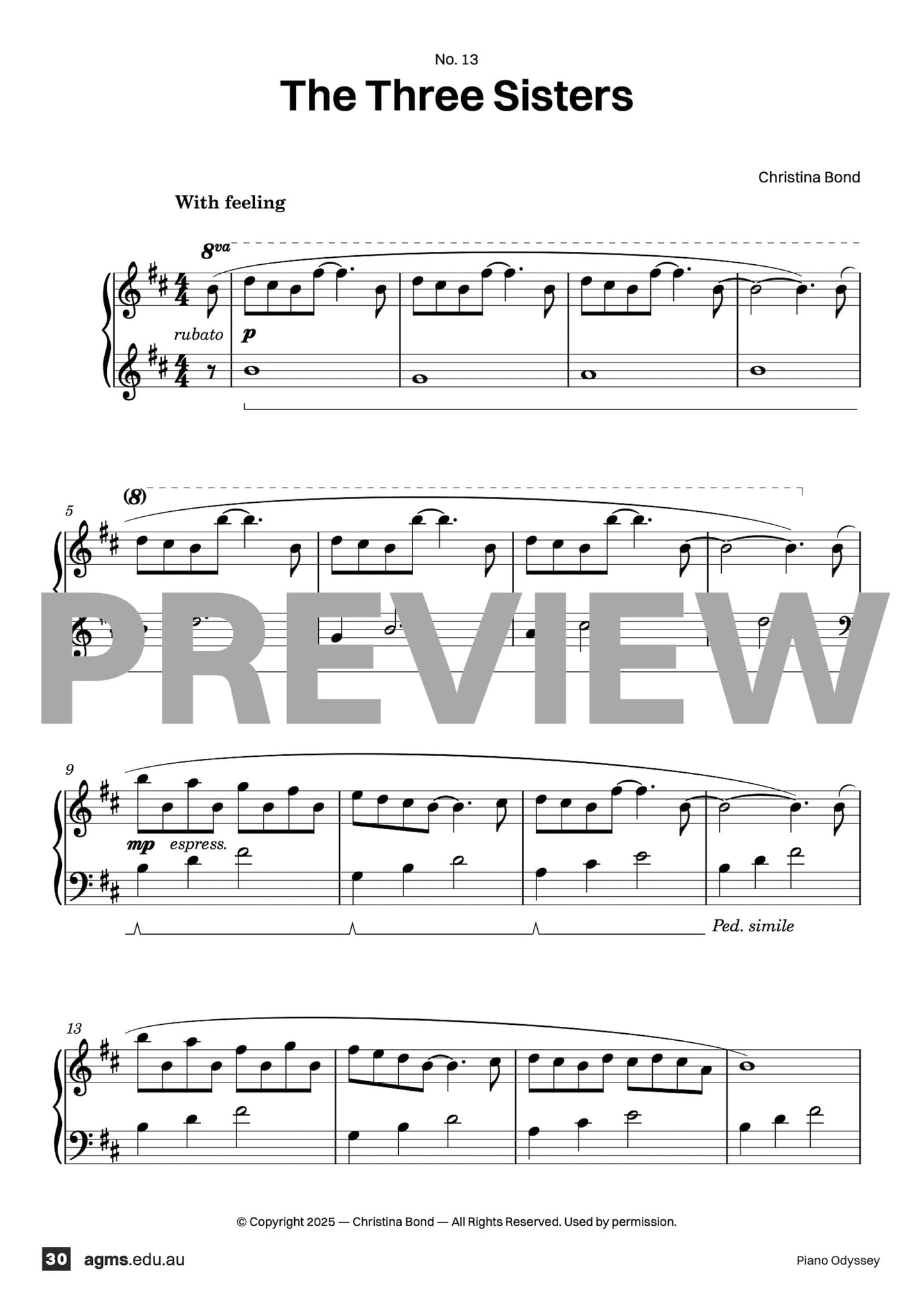 Piano Odyssey Series 1: Fourth Grade