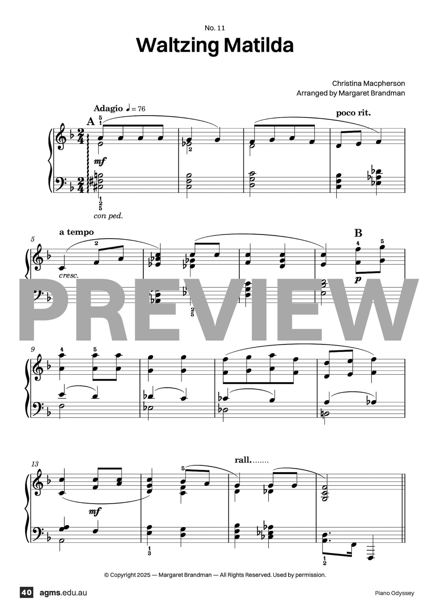 Piano Odyssey Series 1: Sixth Grade