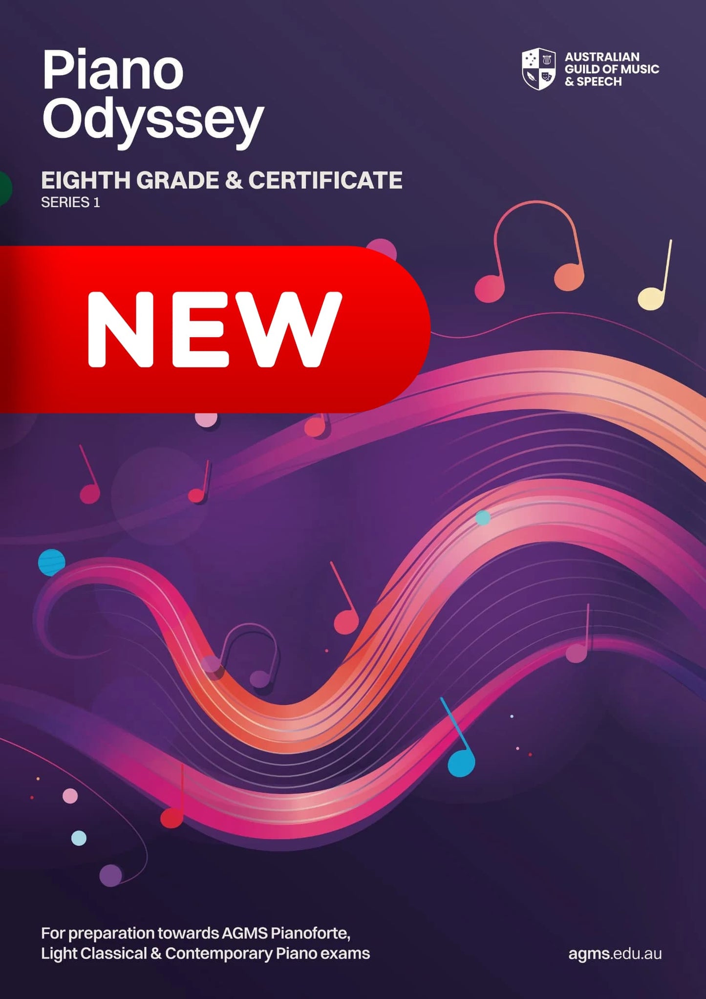 Piano Odyssey Series 1: Eighth Grade & Certificate