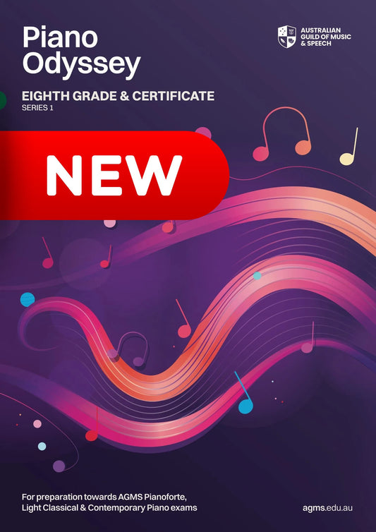 Piano Odyssey Series 1: Eighth Grade & Certificate