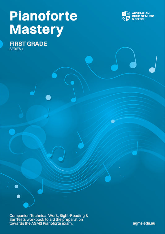 Pianoforte Mastery Series 1 – First Grade: Technical, Ear & Sight-Reading Workbook