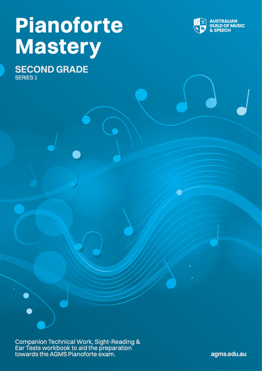 Pianoforte Mastery Series 1 – Second Grade: Technical, Ear & Sight-Reading Workbook