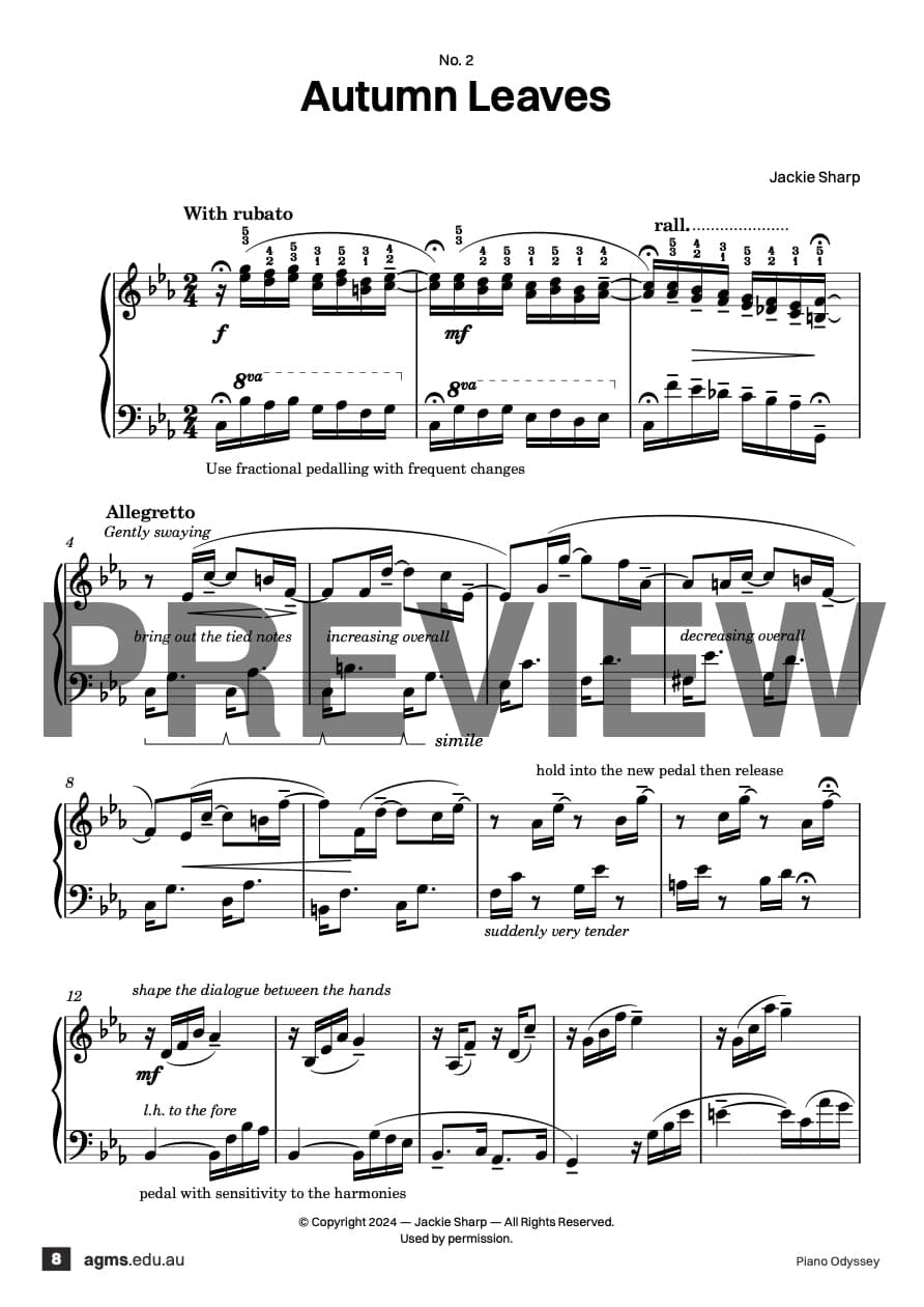 Piano Odyssey Series 1: Seventh Grade